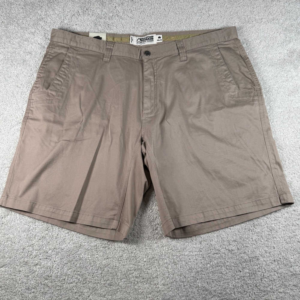 Mountain Khakis Lake Lodge Twill Short Mens 44 10 Classic Khaki Relaxed Fit NEW